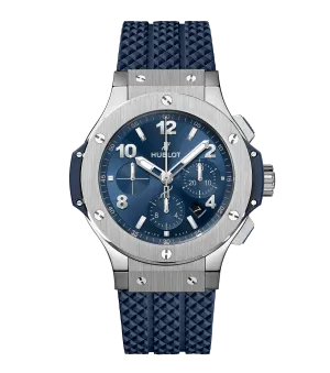 Hublot Big Bang Original Steel Blue, 44mm with Rubber Strap