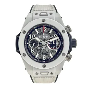 Hublot Big Bang Unico Ceramic White 45mm Automatic Men’s Watch 411.HX.1170.RX