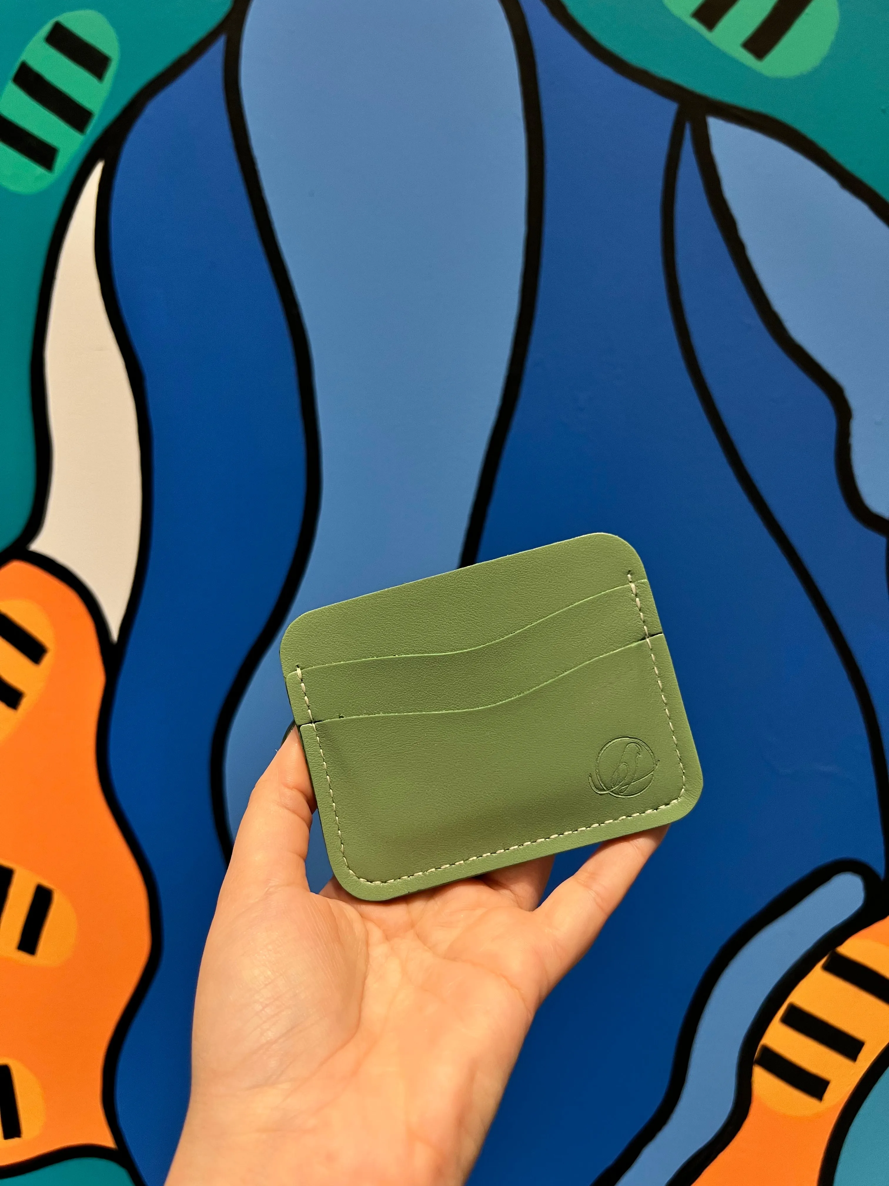 IGUACA - Card Holder - Green Faeda