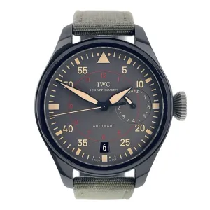 IWC Big Pilot Top Gun Ceramic Grey Dial 48mm Automatic Men’s Watch IW501902