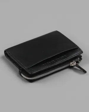 Jade Black Vegan Leather Handcrafted Wallet