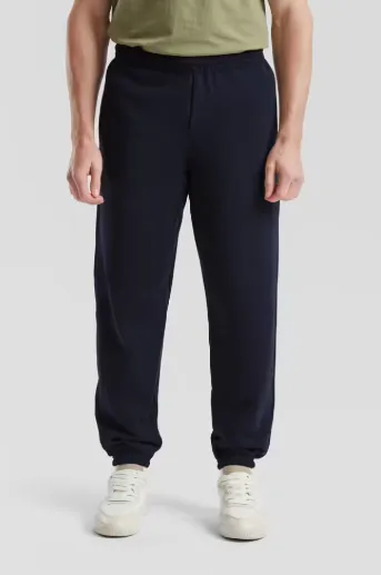 Jog Pant Elastic Cuff with Printed Logo (LEFT)