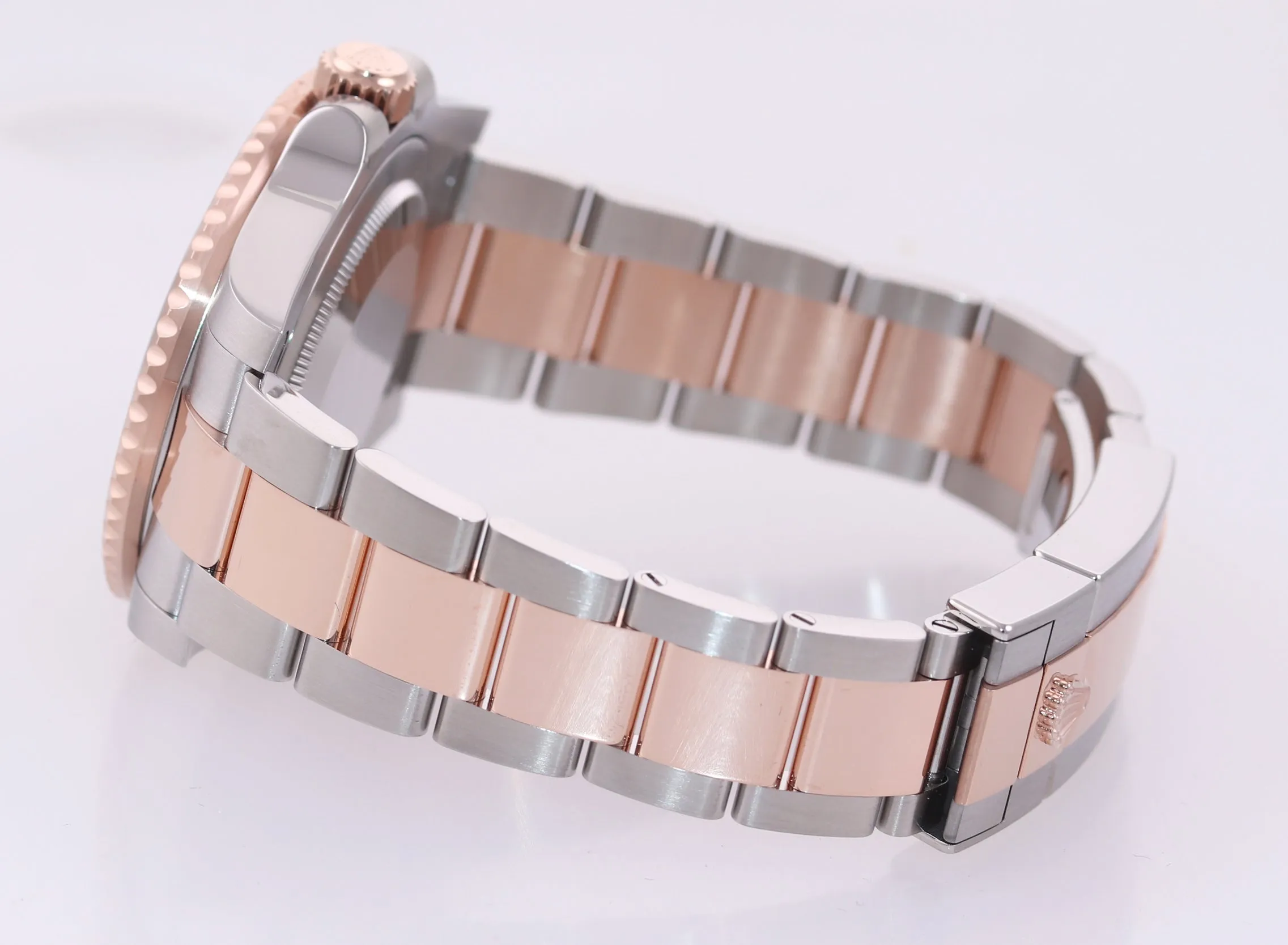 July 2021 PAPERS Rolex GMT Master Root Beer Rose Gold 126711 Watch Box