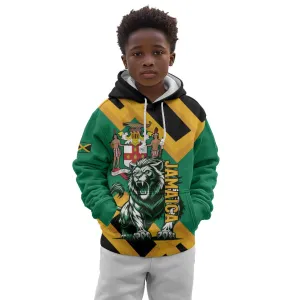 Jumieka Kid Hoodie Lion With Coat Of Arms LT15