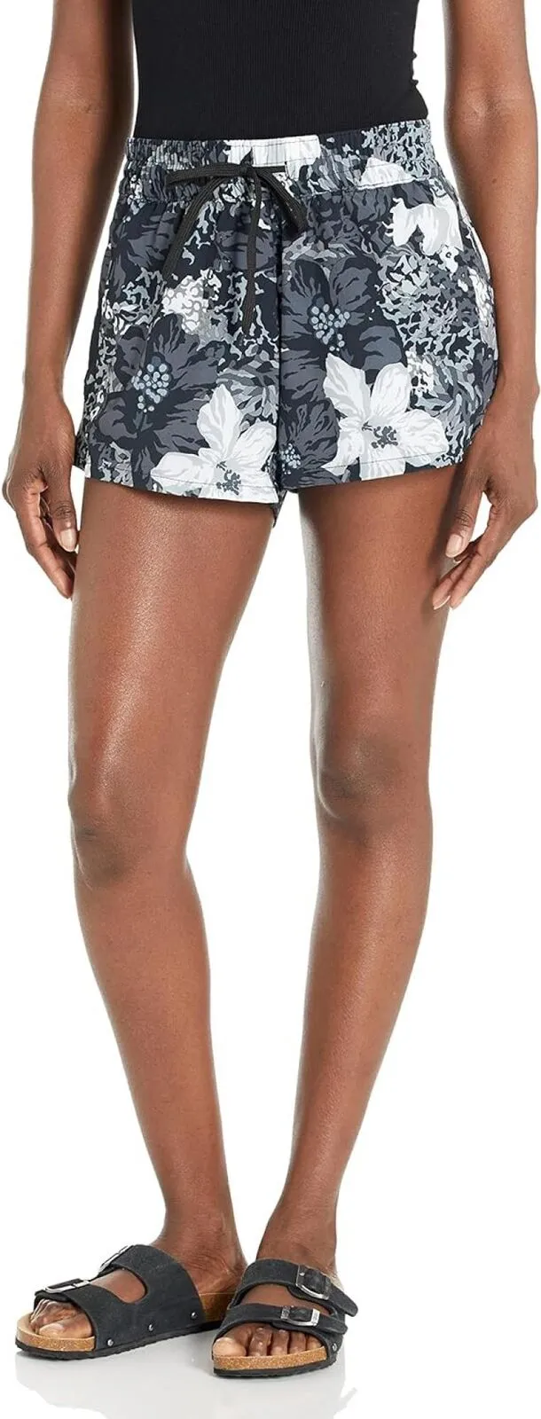 Kanu Surf Standard Darren Stretch UPF 50  Active Boardshort Miranda Black 0