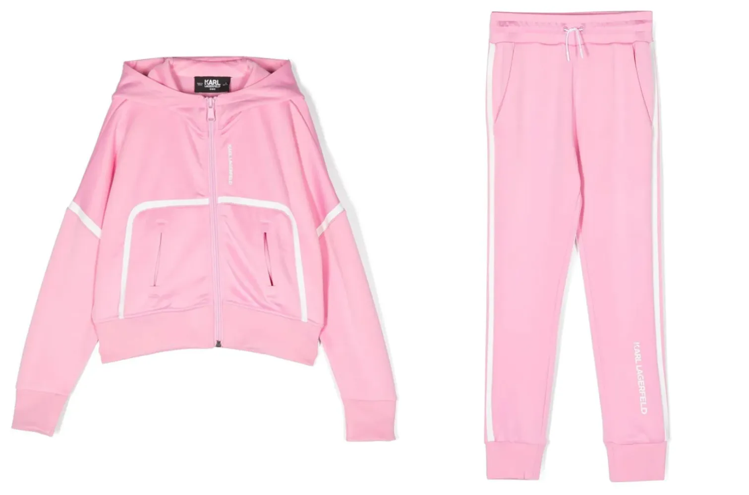 Karl Lagerfeld Girl's Z15431-465/Z14206-465 Pink Tracksuit