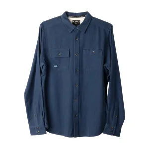 Kavu Langley Flannel Shirt - French Navy