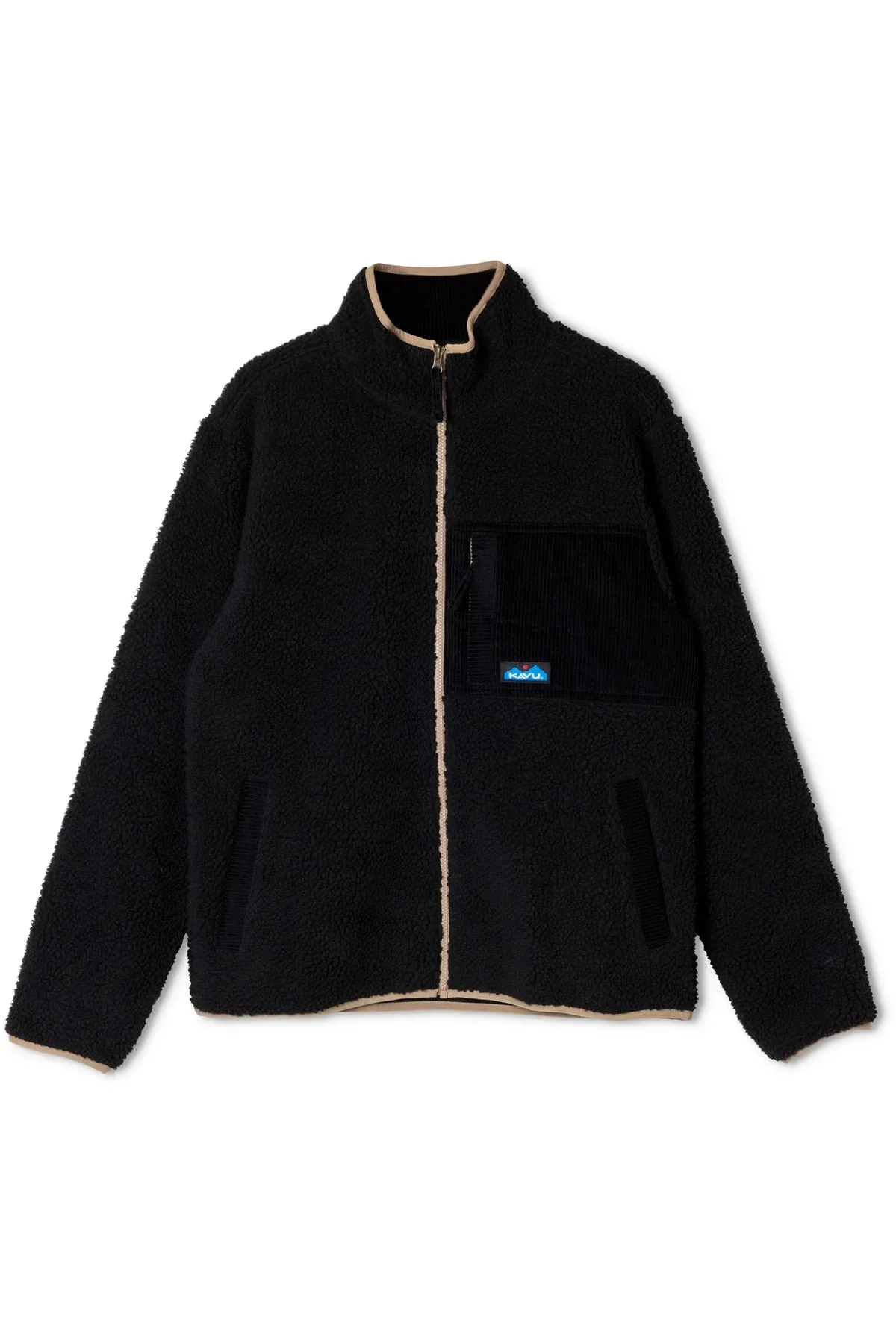Kavu Wayside Fleece Jacket - Black
