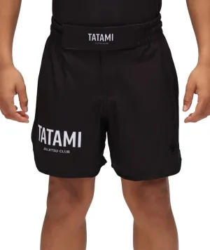 Kids JJ Club Grappling Shorts - Black