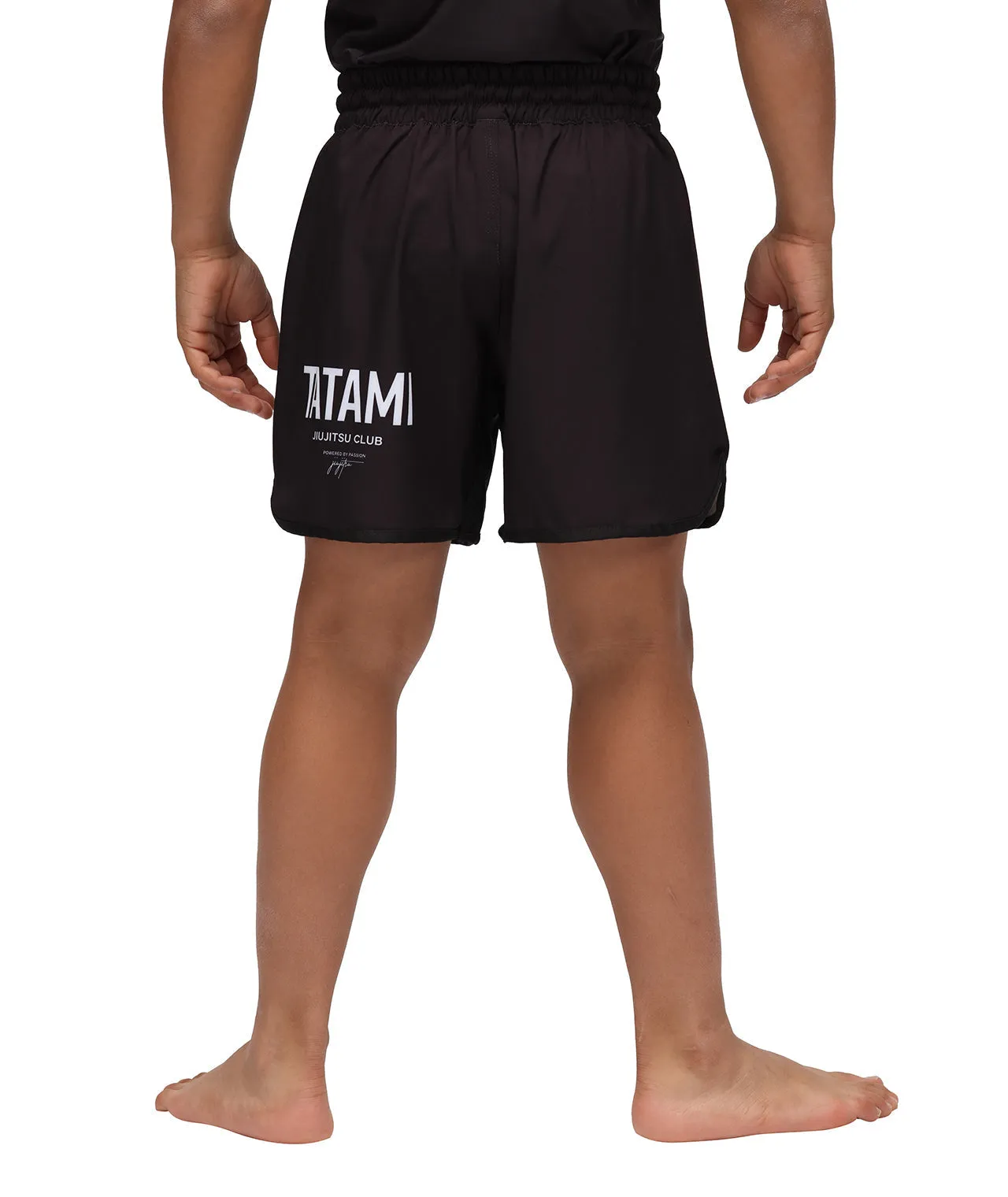 Kids JJ Club Grappling Shorts - Black