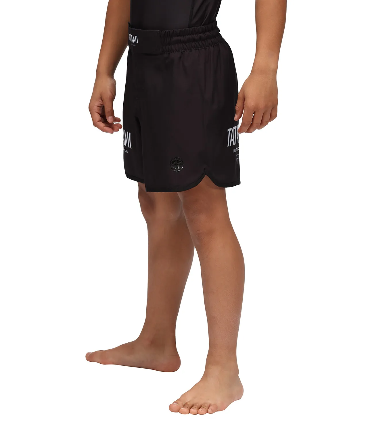 Kids JJ Club Grappling Shorts - Black
