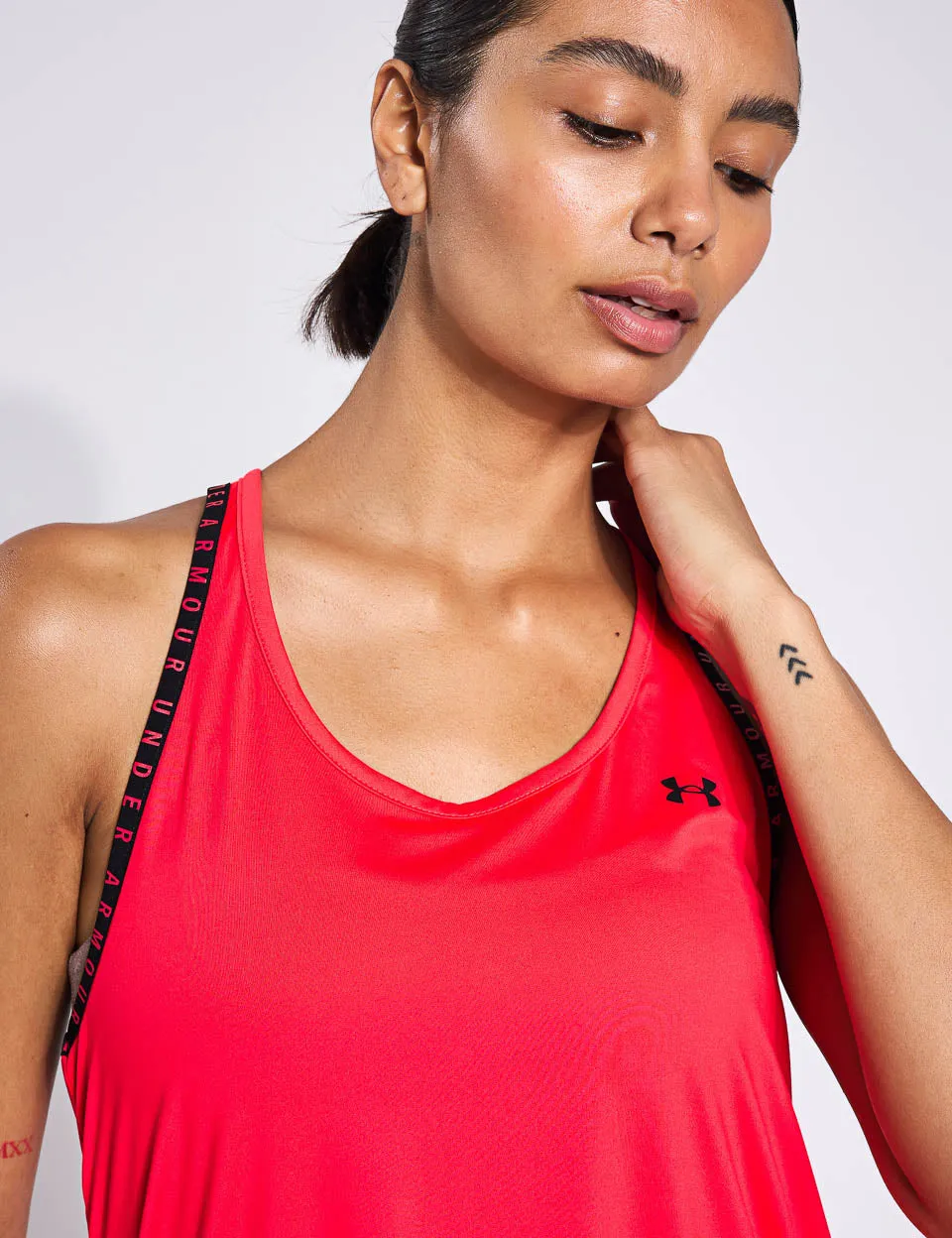 Knockout Tank - Racer Red/Black