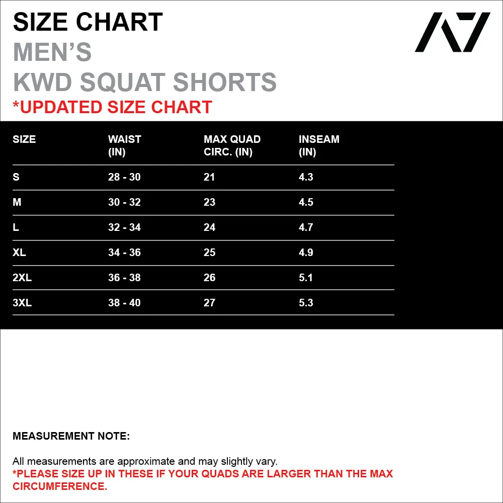 KWD Men's Squat Shorts - Freedom