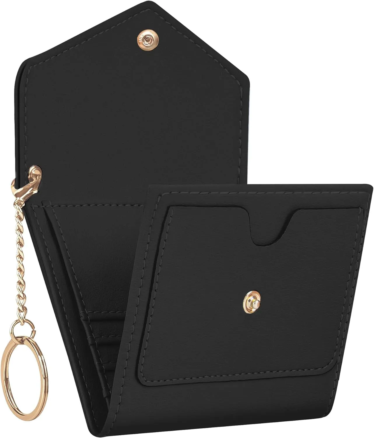 Ladies Trifold Credit Card Holder, Keychain Wallet