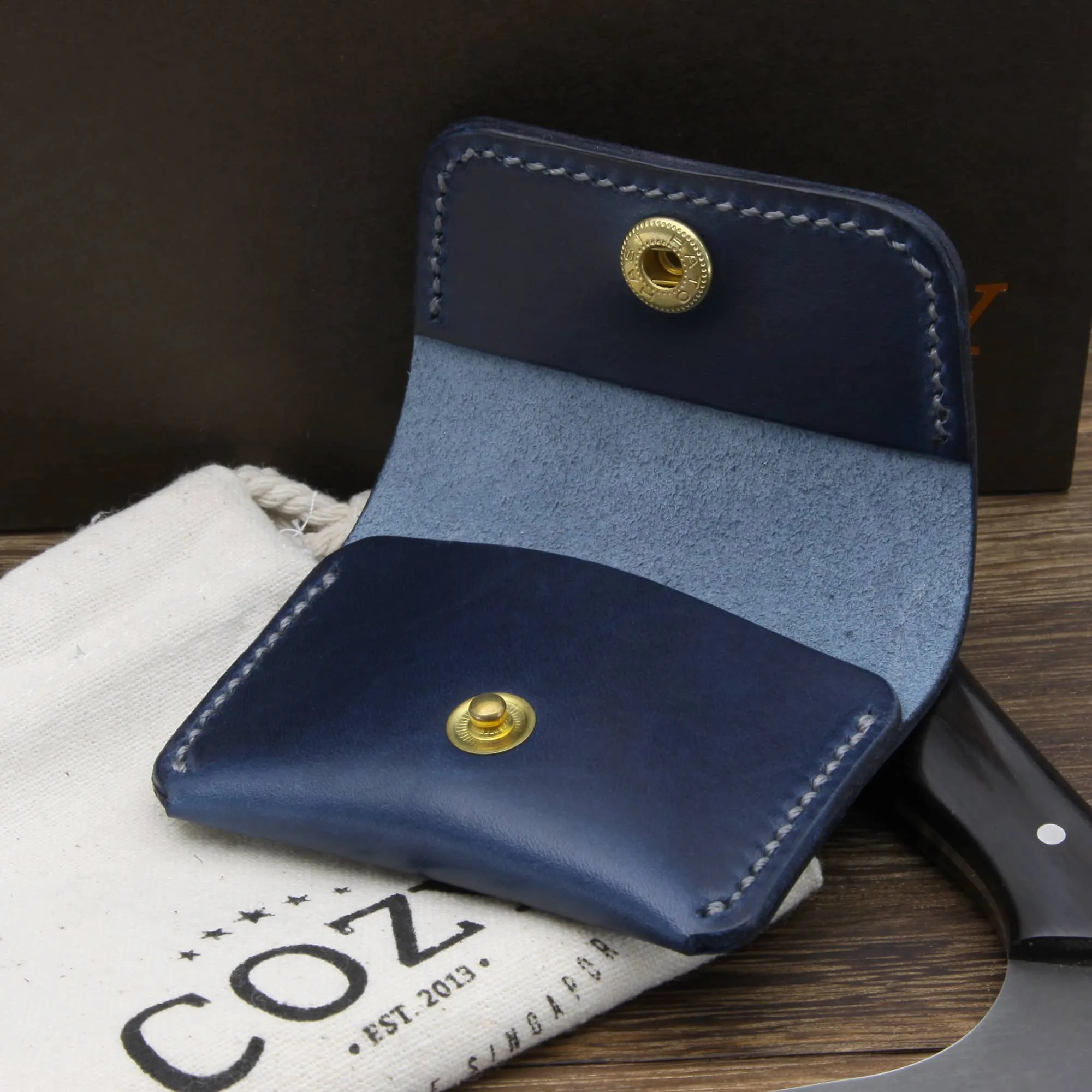Leather Coin Purse, Sequoia 108