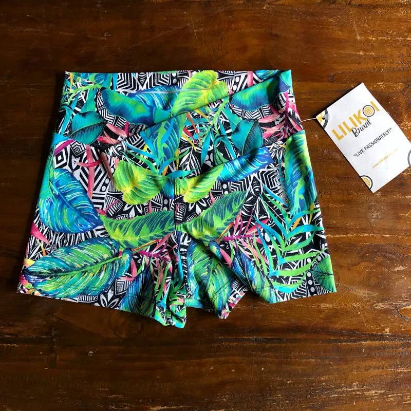 [Lilikoi Wear] Bottoms: Shorties Cross front-waistedband