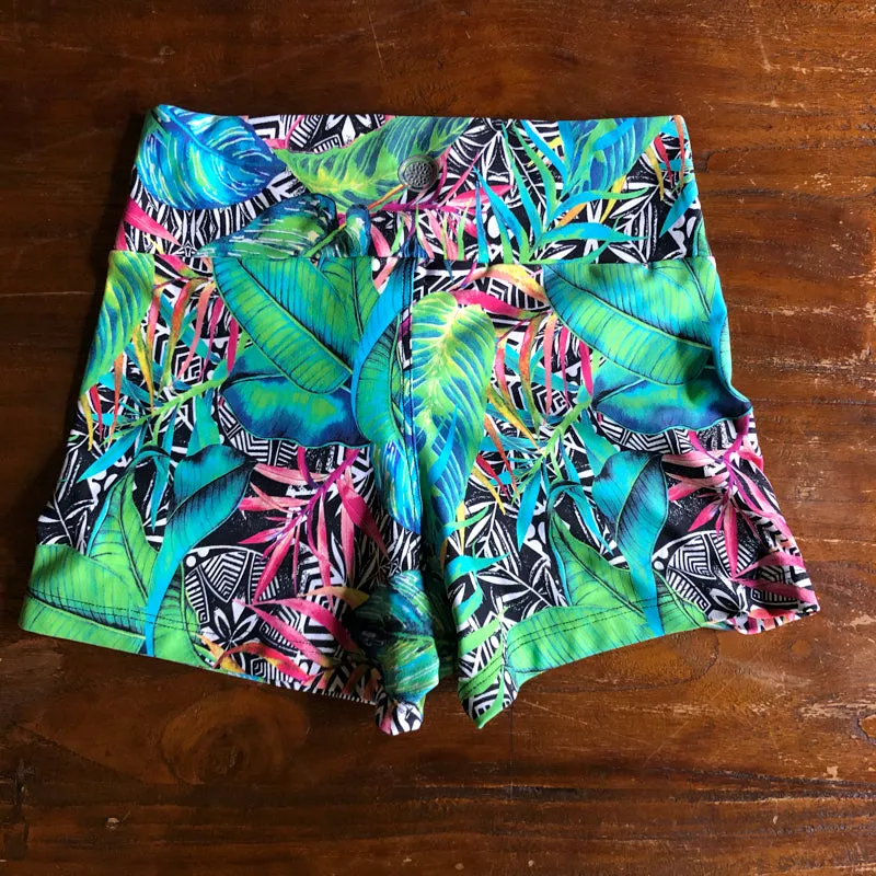 [Lilikoi Wear] Bottoms: Shorties Cross front-waistedband
