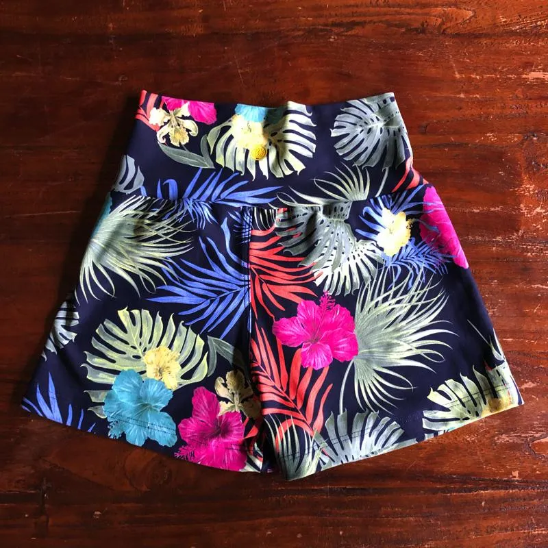 [Lilikoi Wear] Bottoms: Shorties Cross front-waistedband