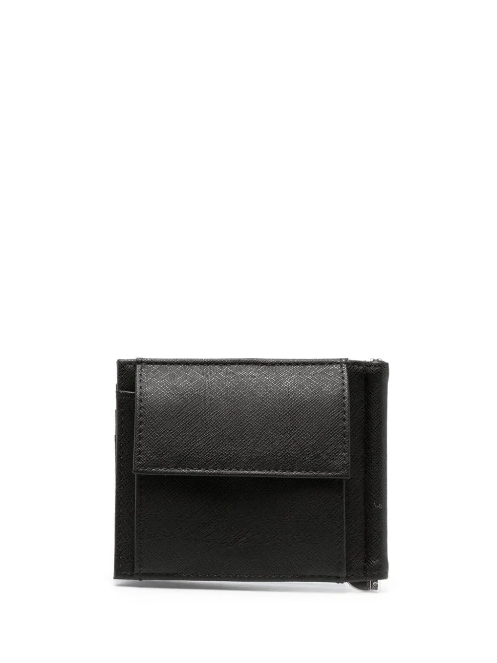 Logo leather wallet