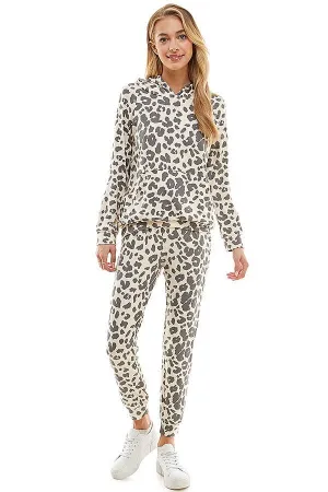 Long sleeve hoodies jogger set