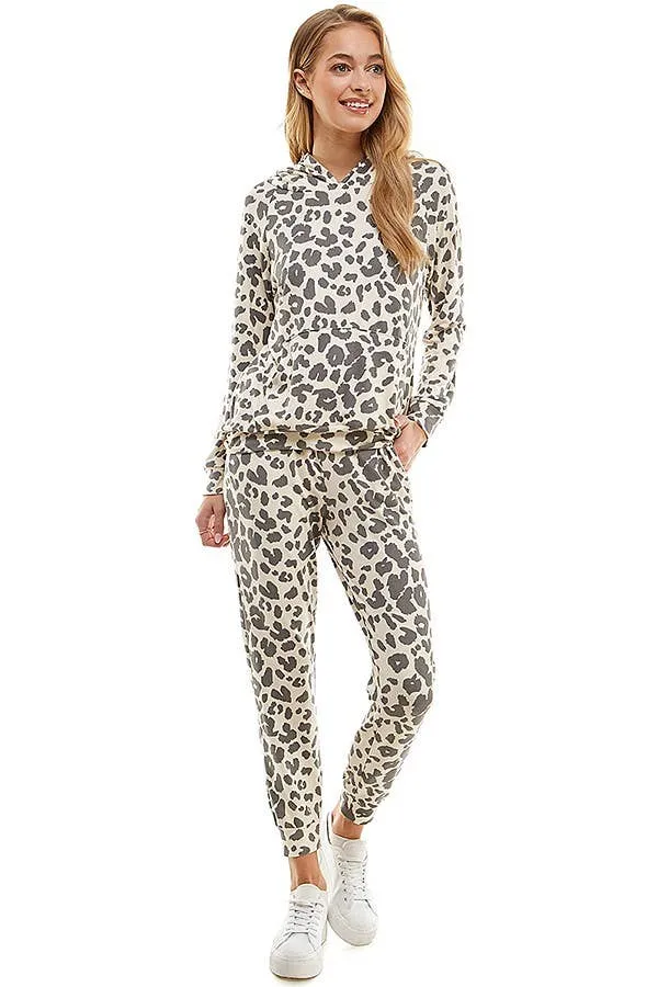Long sleeve hoodies jogger set