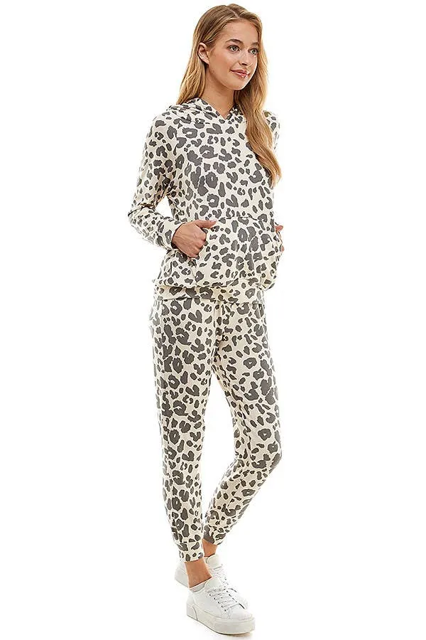Long sleeve hoodies jogger set
