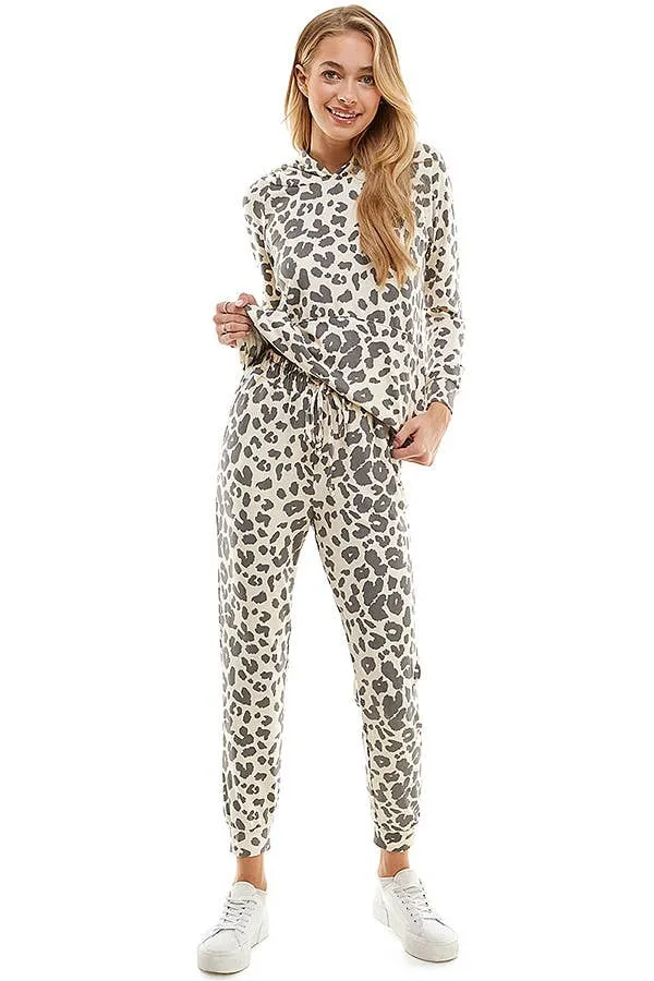 Long sleeve hoodies jogger set