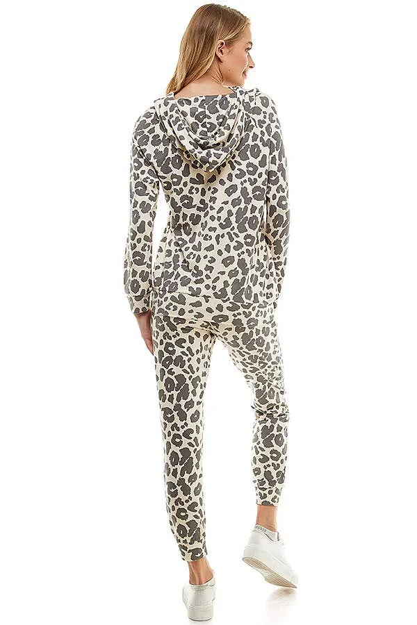Long sleeve hoodies jogger set