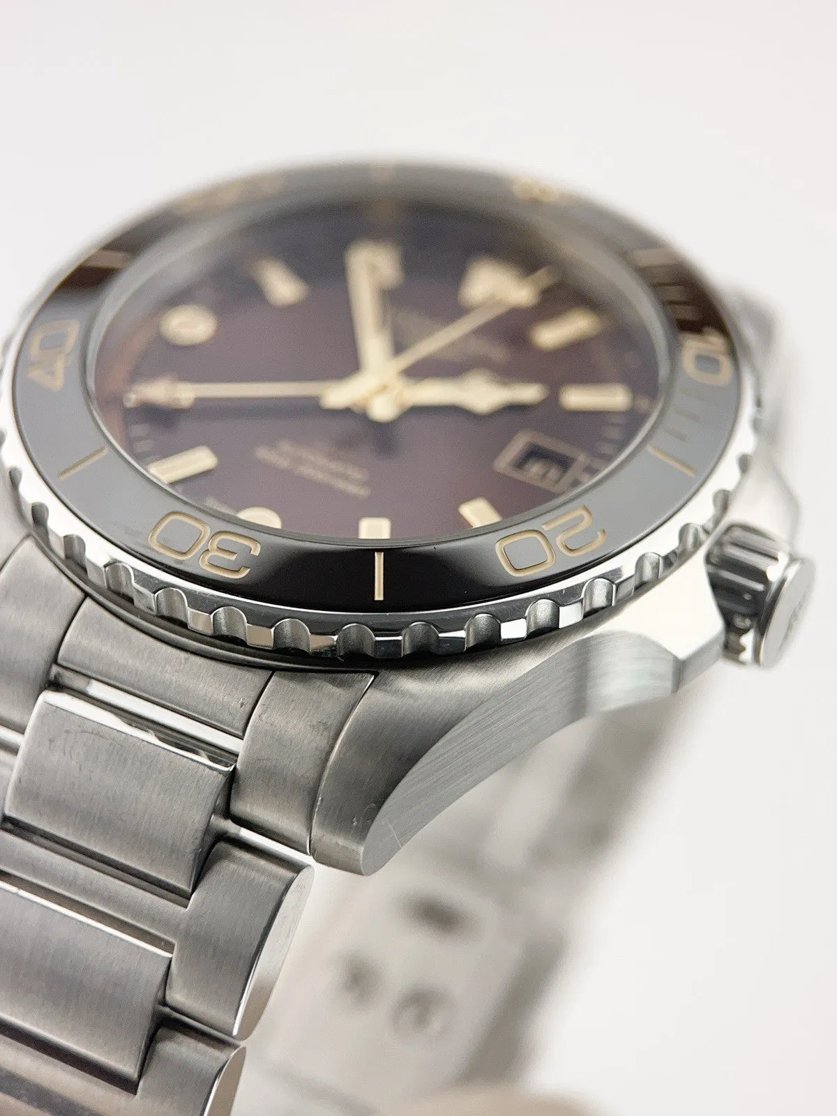 Longines HydroConquest Stainless Steel Brown Dial 41mm Automatic Men’s L3.790.4