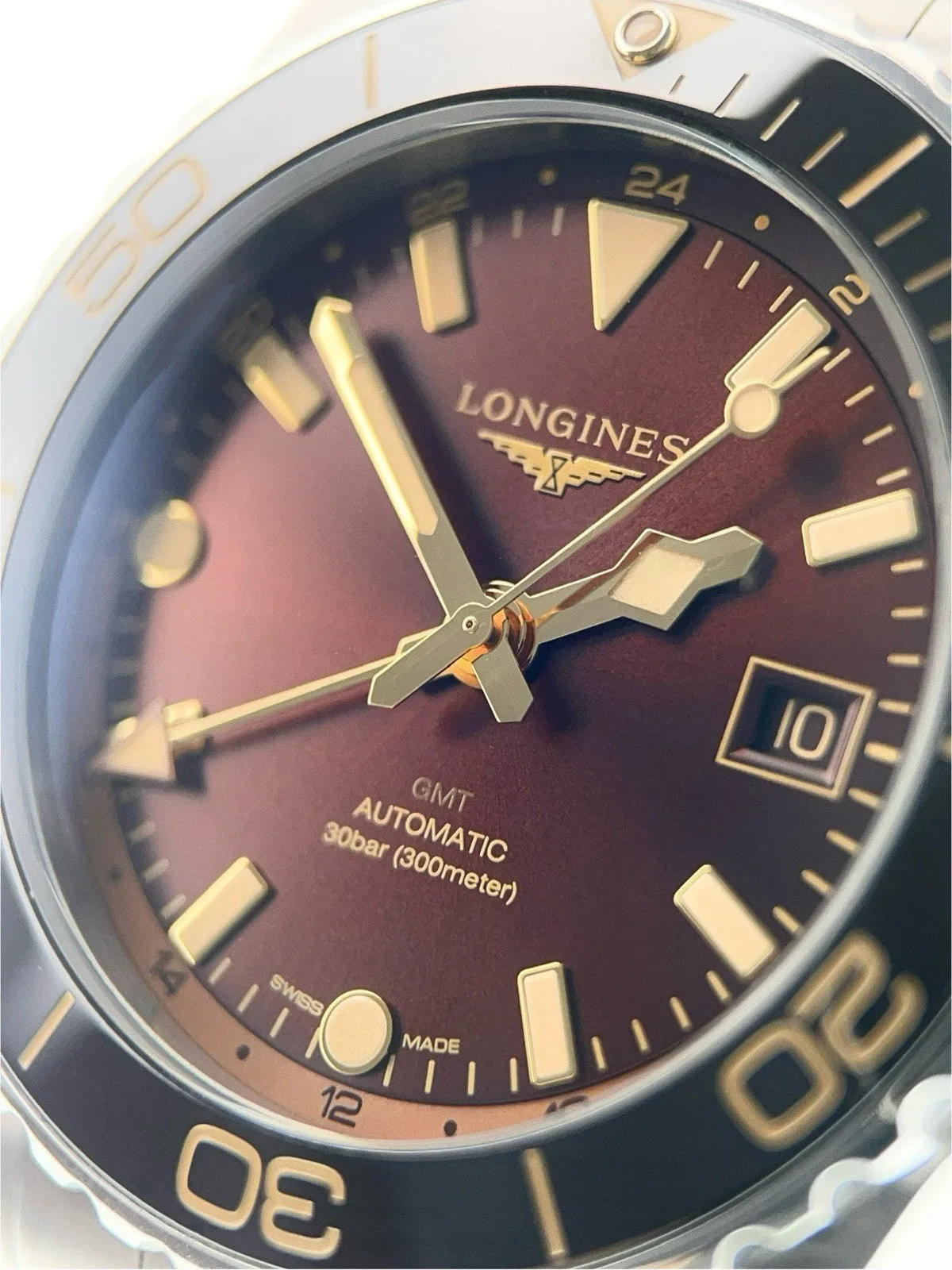 Longines HydroConquest Stainless Steel Brown Dial 41mm Automatic Men’s L3.790.4