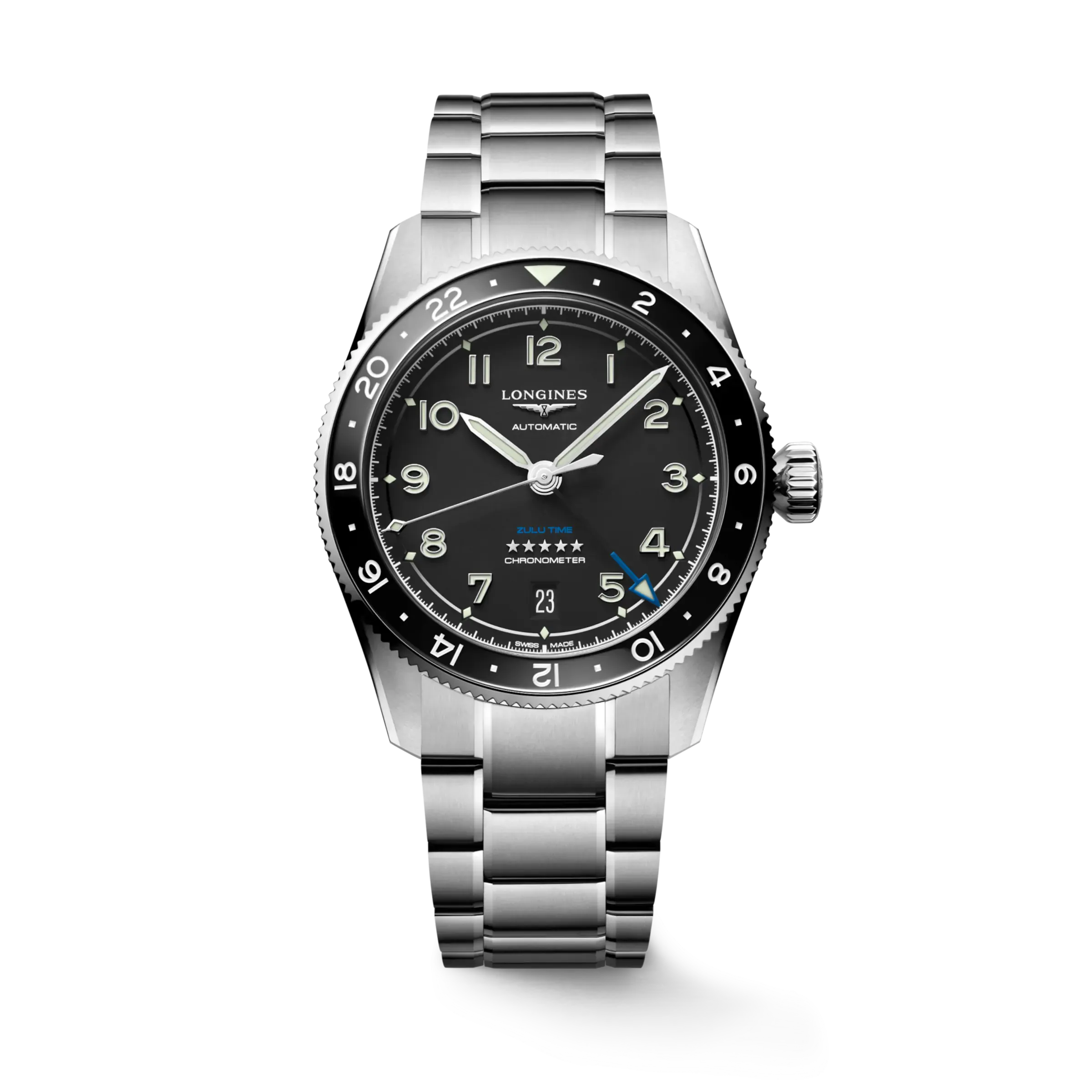 Longines Spirit Zulu Time 39MM