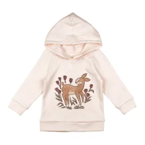 Lovedbaby - Organic Printed Raglan Hoodie - Doe a Deer