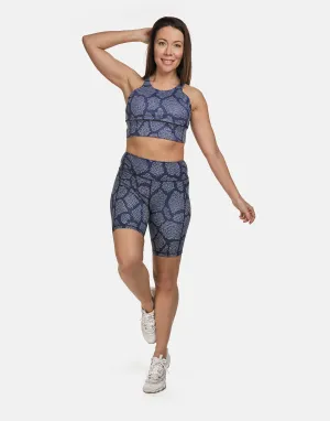 Low Impact Snake Print Sports Bra