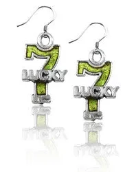 Lucky 7 Charm Earrings