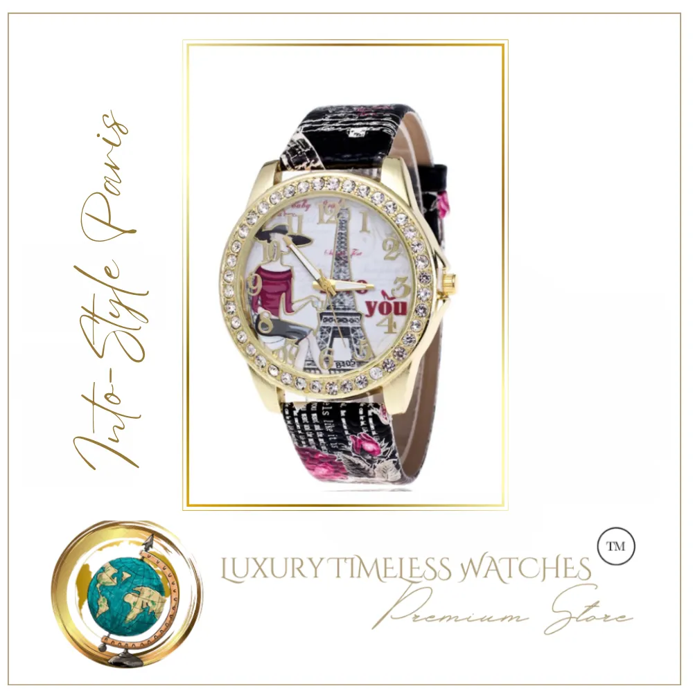 Luxury Stylish Paris Quartz Watches