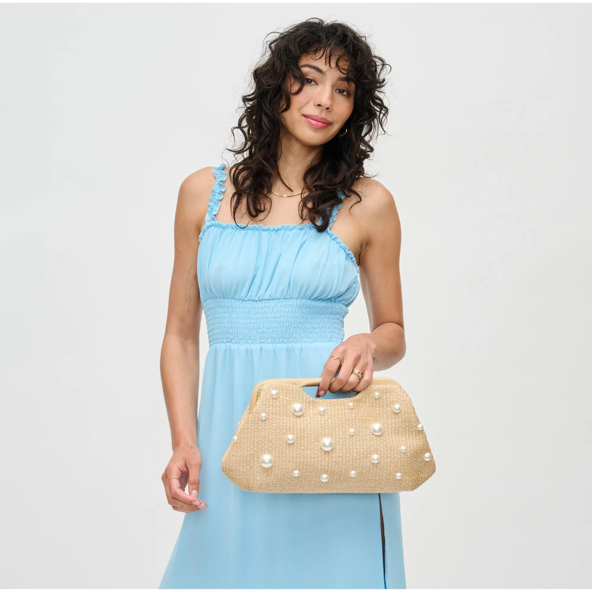 Mallory - Pearls Clutch