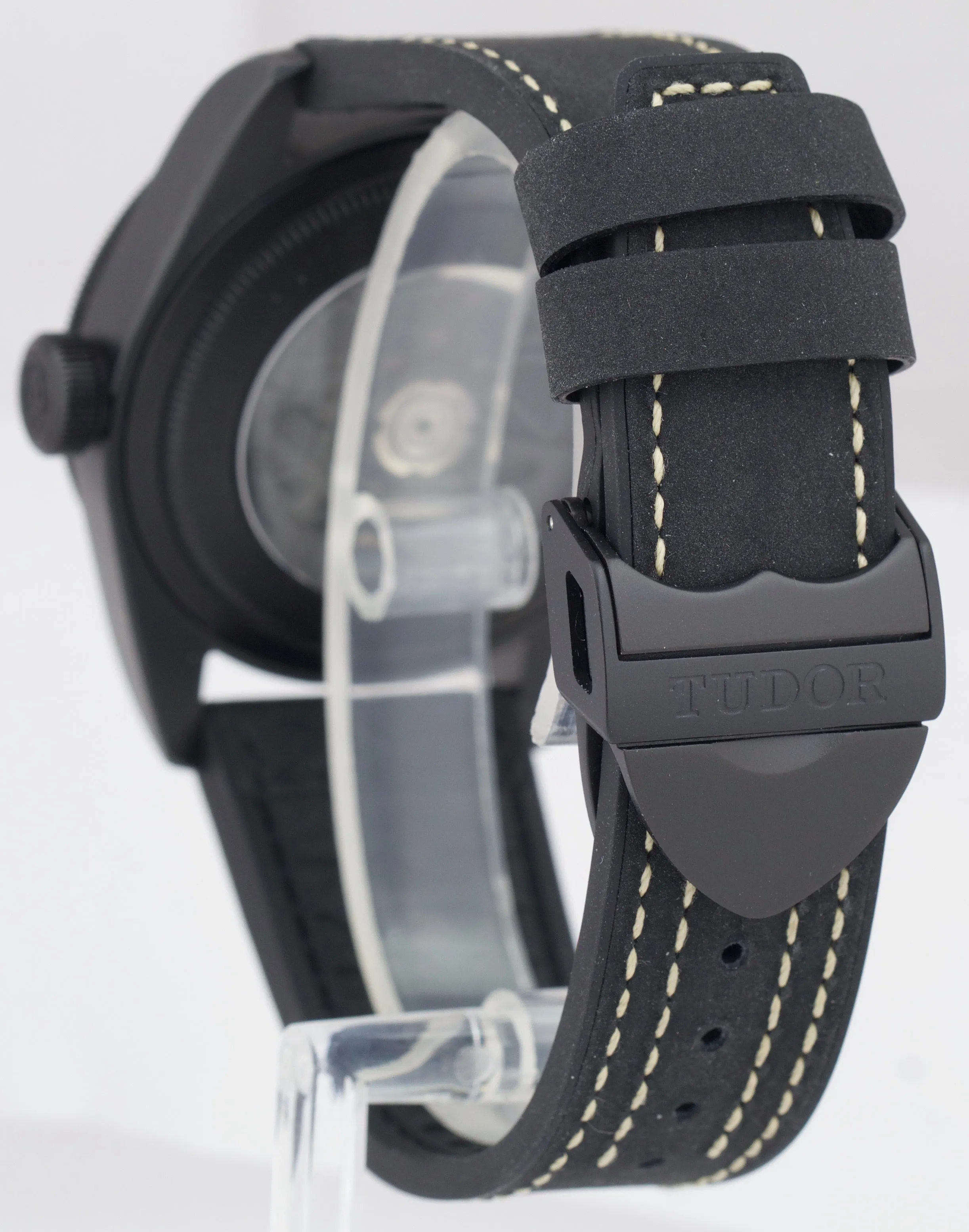 MARCH 2022 Tudor Black Bay Heritage 41mm Ceramic Black Stainless Watch 79210 CNU