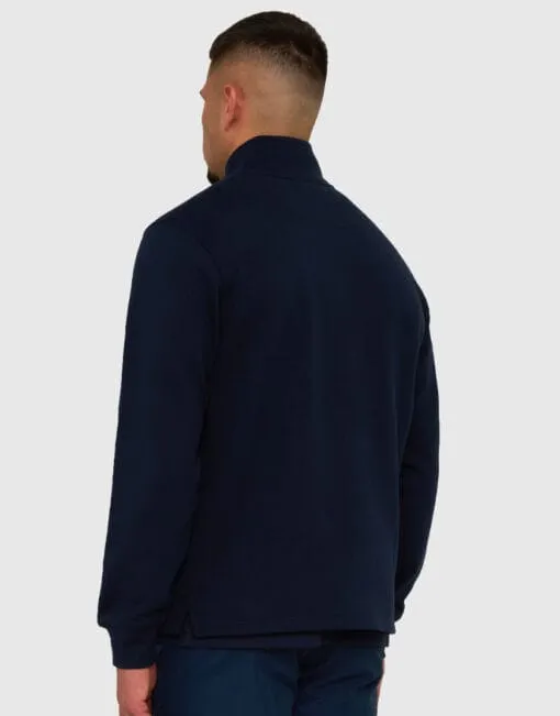 Marshall Artist Coastal Erosion 1/4 Zip Navy