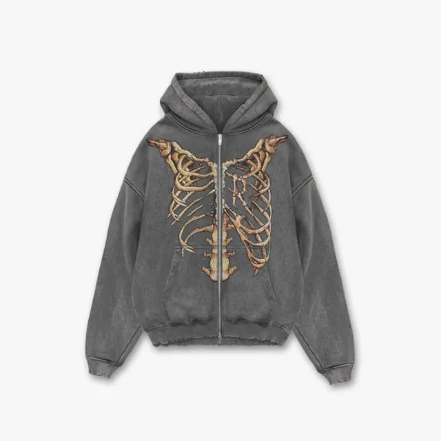 Men Zip-up Sweater