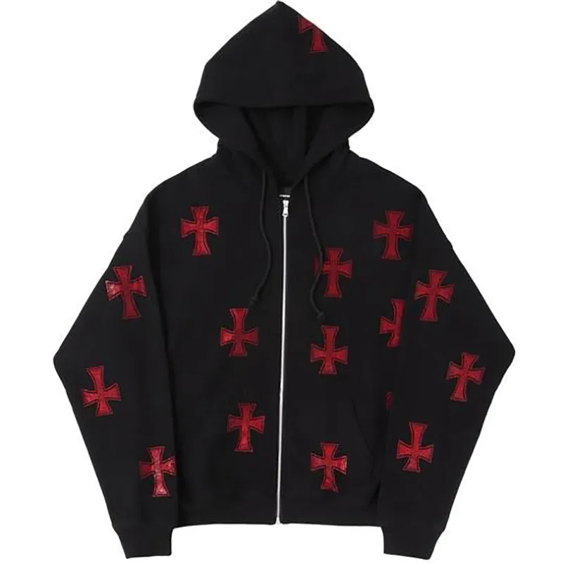 Men Zip-up Sweater
