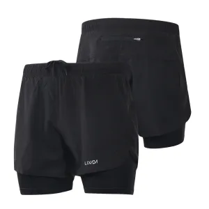 Men's 2-in-1 Quick Drying Active Running Shorts