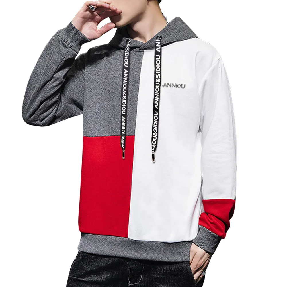Men's Color Block Hoodie