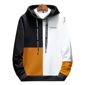 Men's Color Block Hoodie
