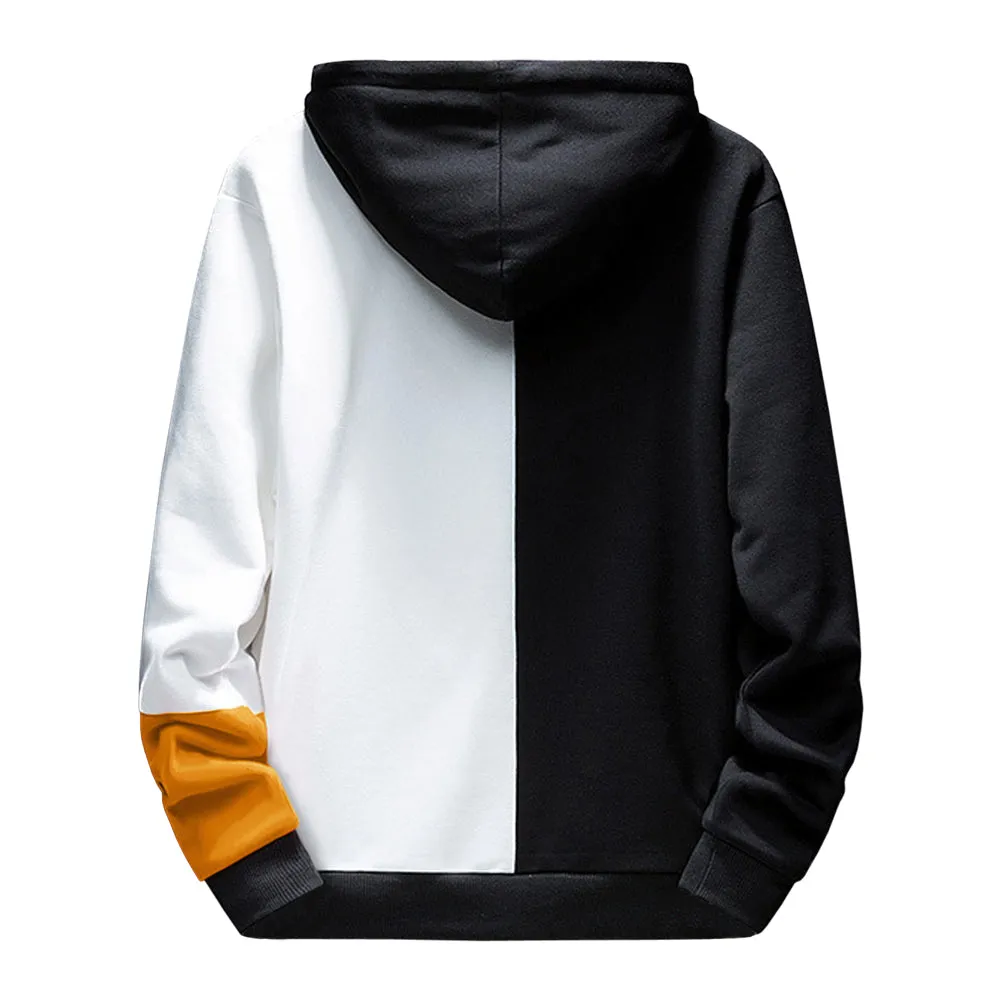 Men's Color Block Hoodie