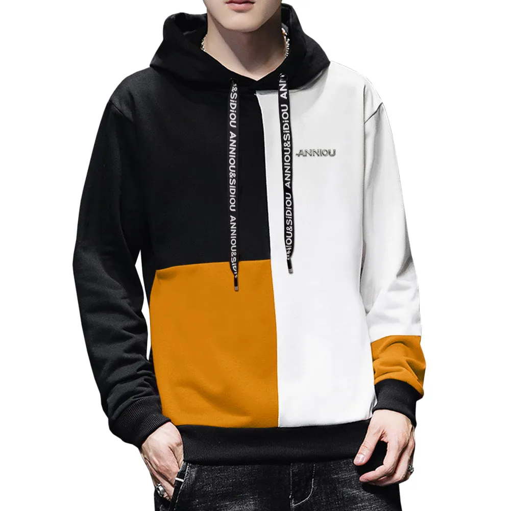 Men's Color Block Hoodie