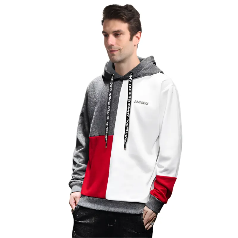 Men's Color Block Hoodie