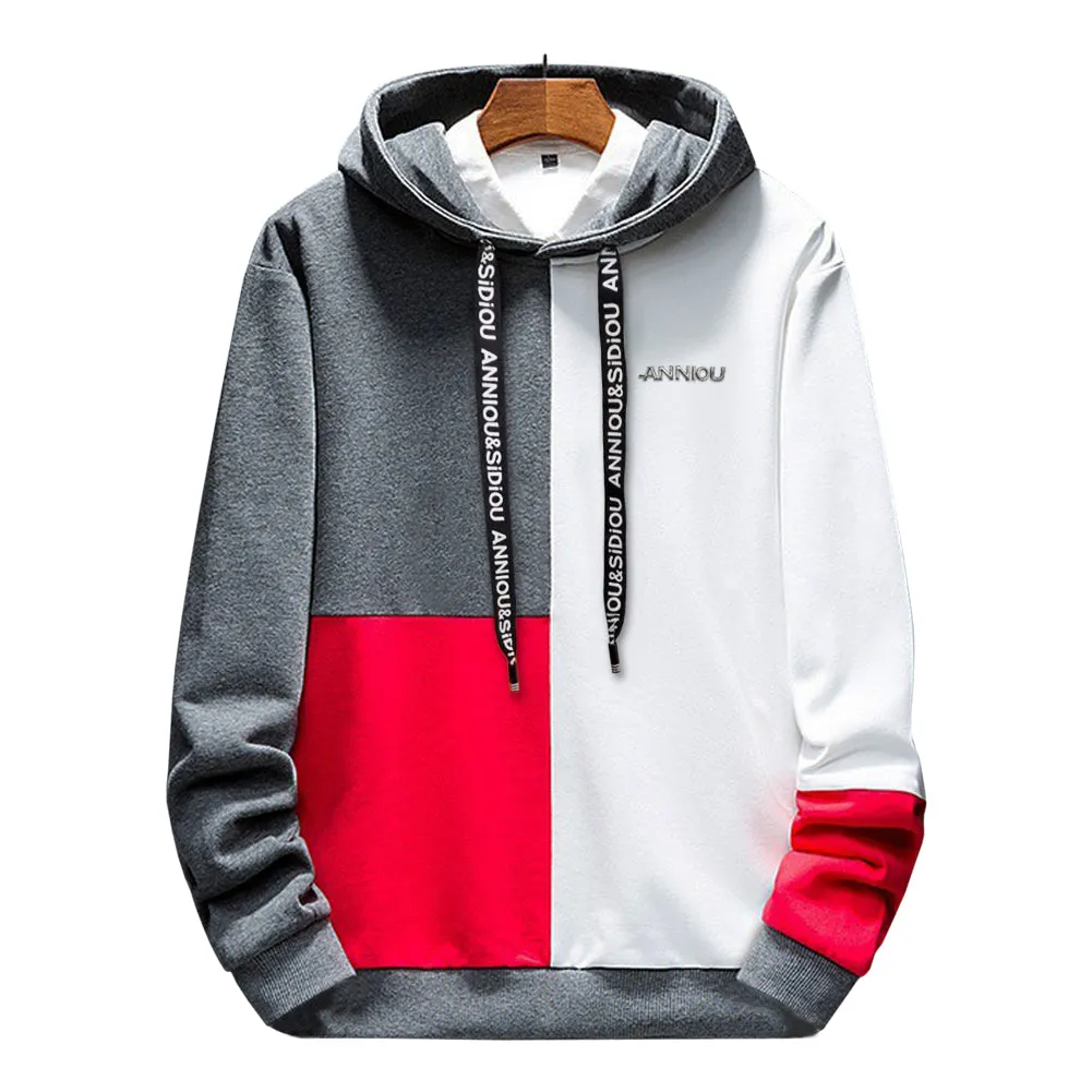 Men's Color Block Hoodie