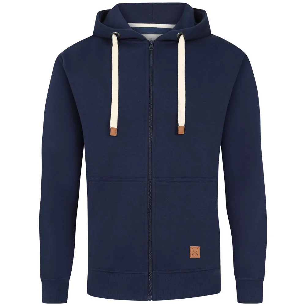 Men's Full Zip Fleece Hoodie - Charcoal