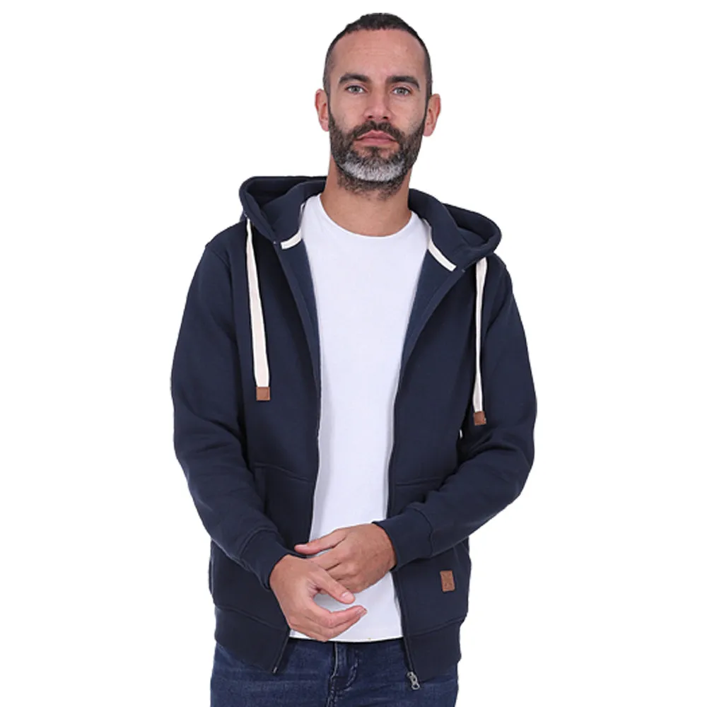 Men's Full Zip Fleece Hoodie - Charcoal