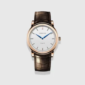 Men’s Heritage 40 Rose Gold with White Dial